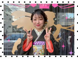 成人式　振袖　前撮り撮影会　ママ振袖