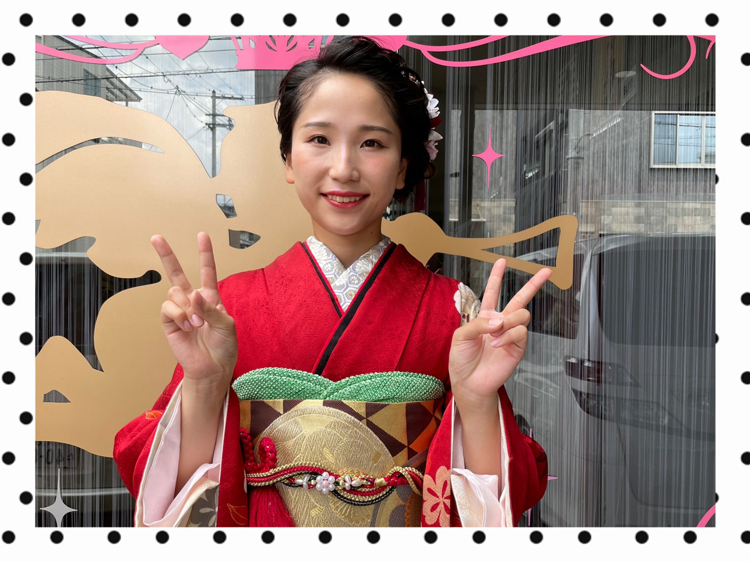 【TAKAZEN奈良店】６日♡２０２３年成人のオシャレでかわいい振袖姫ちゃんの前撮り撮影会♡