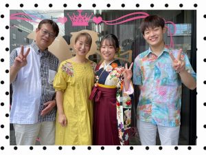 卒業式　袴　前撮り撮影会