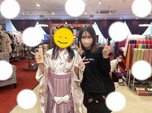 卒業式 袴 くすみカラー