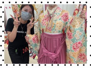 袴　レンタル　奈良　卒業式