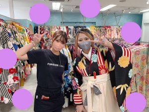 袴レンタル　レトロ古典　卒業式　袴