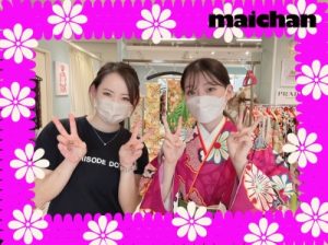 卒後式袴　袴レンタル　レトロ袴