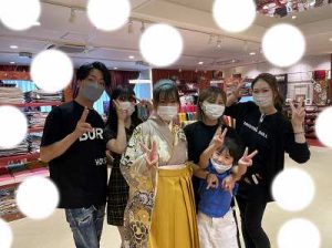 成人式　前撮り　梅田