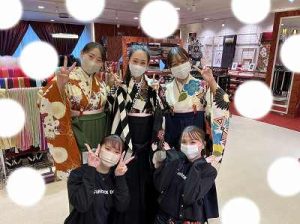 成人式　前撮り　梅田