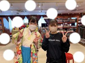 成人式　前撮り　梅田