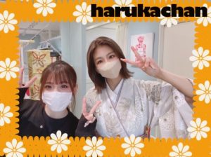 卒後式袴　くすみ袴　袴レンタル