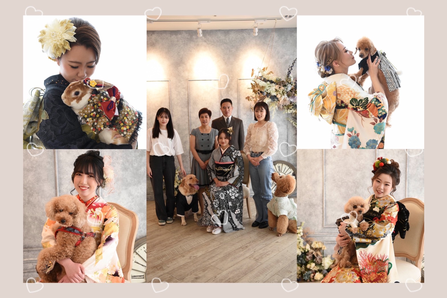 ♡【TAKAZEN堺店】31日　TAKAZENの前撮り撮影会ではペットとの撮影が可能です♡