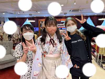 【TAKAZEN梅田本店】♡25日　イマドキ袴姫ちゃん♡