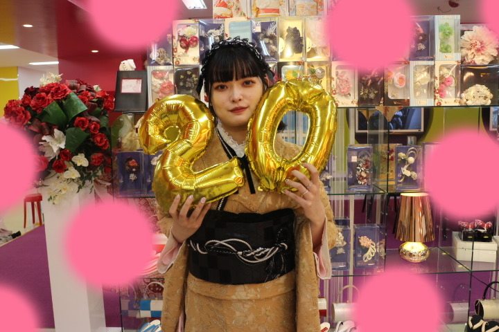 TAKAZEN神戸店　前撮り撮影会　イマドキ　カワイイ　コディネート　くすみカラー　袴　レンタル　振袖レンタル　レース