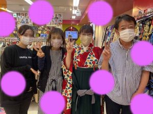 TAKAZEN神戸店　前撮り撮影会　卒業式　袴　レンタル　レトロ　かわいい