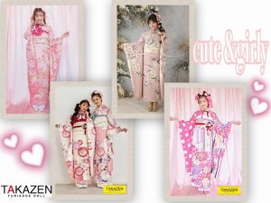 TAKAZEN神戸店　成人式　振袖レンタル　かわいい　イマドキ　キュート＆ガーリー
