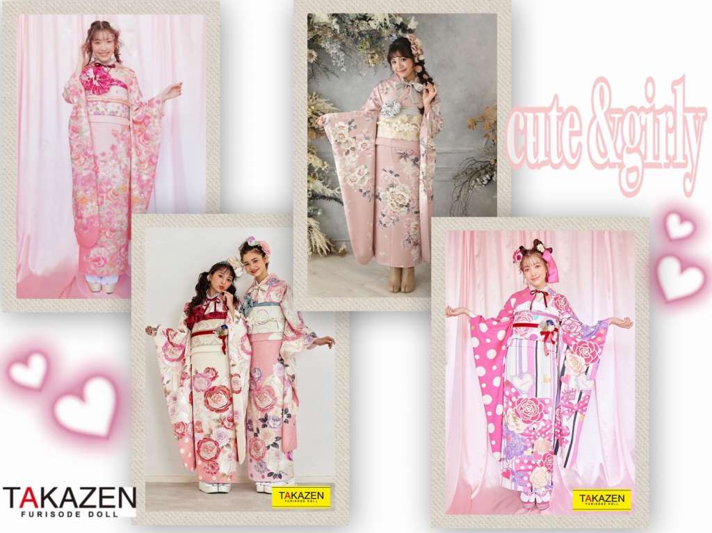 【TAKAZEN神戸店】♡誰よりも可愛く目立ちたい方必見♡キュート＆ガーリーのお振袖のご紹介♡