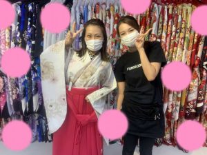 TAKAZEN　神戸店　卒業式　袴　レンタル　くすみカラー　人気　おしゃれ