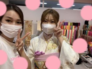 TAKAZEN神戸店　前撮り撮影会　イマドキ　カワイイ　コディネート　振袖　神戸　成人式　レンタル