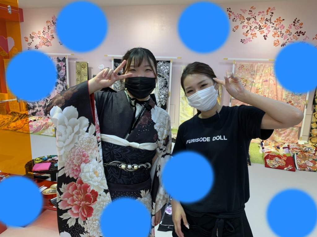 【TAKAZEN神戸店】♡18日　大人気のヴィンテージ系♡オシャレでとっても豪華なお振袖の姫ちゃん♡