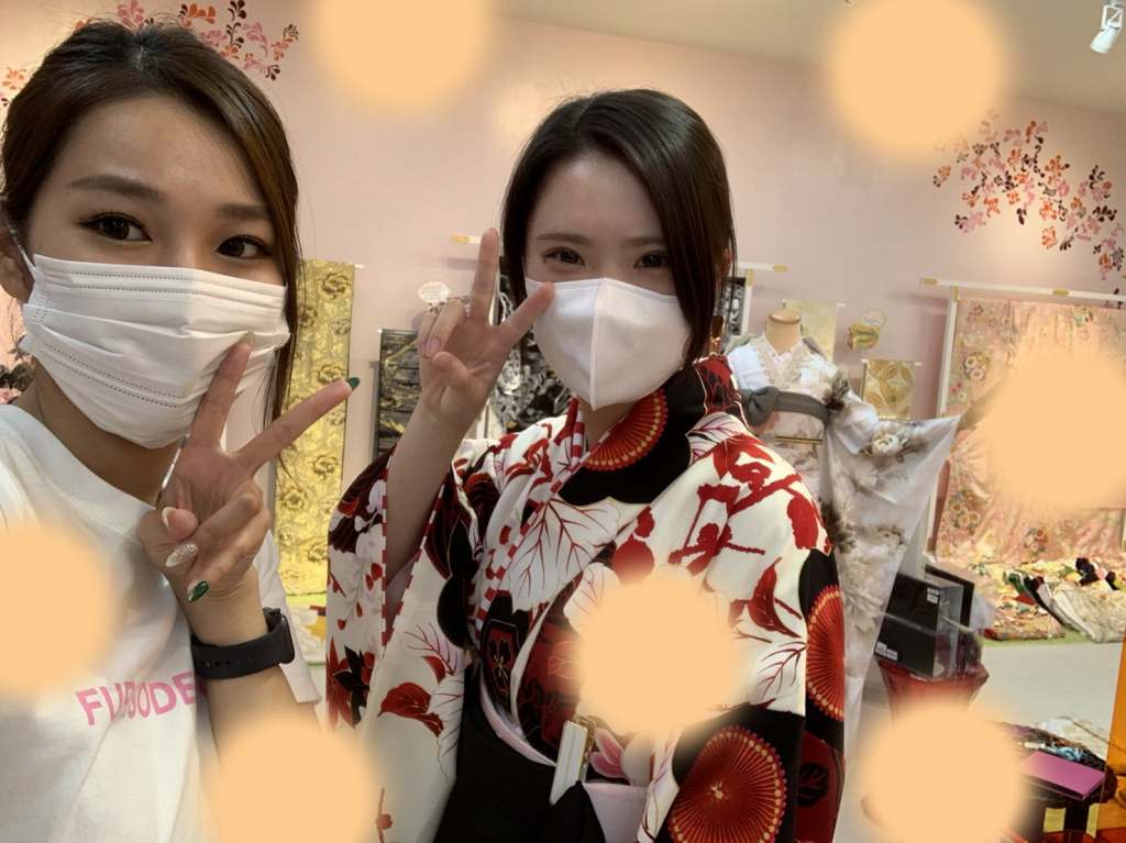 TAKAZEN神戸店　袴　イマドキ　カワイイ　コディネート
