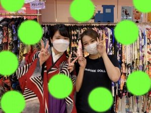 TAKAZEN神戸店　卒業式　袴　レンタル　赤　モダン　紫