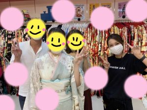 TAKAZEN神戸店　振袖　成人式　玉城ティナ　イマドキ