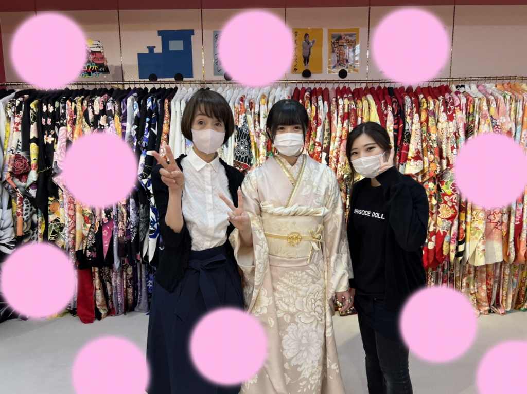 【TAKAZEN神戸店】♡28日　写真プランも大歓迎♡イマドキくすみカラーのかわいいお振袖の姫ちゃん♡