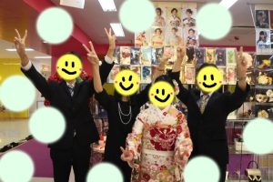 TAKAZEN神戸店　前撮り撮影会　成人式　振袖　イマドキ　カワイイ　コディネート
