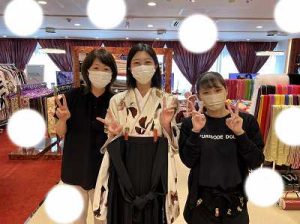 卒業式 袴 かわいい