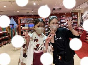 2023　卒業式　袴
