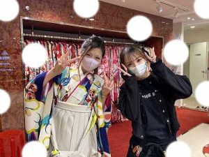 卒業式　袴　かわいい