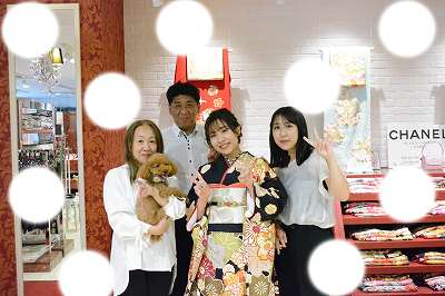 成人式　前撮り　梅田