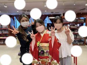 成人式　前撮り　梅田