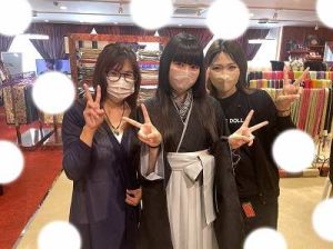 卒業式　袴　かわいい