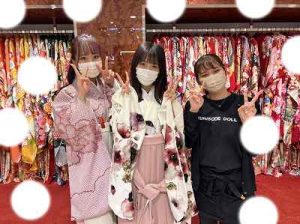 卒業式　袴　かわいい