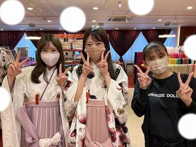 【TAKAZEＮ梅田本店】♡31日　袴＆お振袖姫ちゃん♡