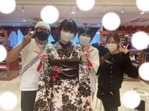 ヴィンテージ くすみ 振袖レンタル
