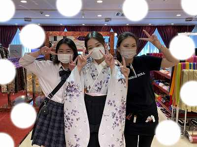【TAkAZEN梅田本店】♡3日　お振袖＆袴姫ちゃん♡