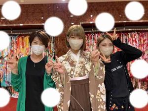卒業式　袴　かわいい
