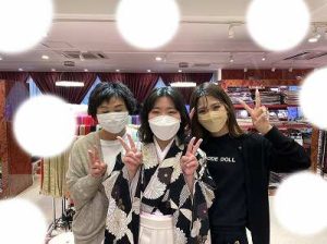 卒業式 袴 古典柄
