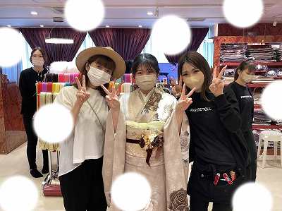 【TAKAZEN梅田店】♡14日　お振袖＆袴姫ちゃん♡