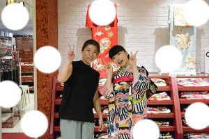 成人式　前撮り　梅田