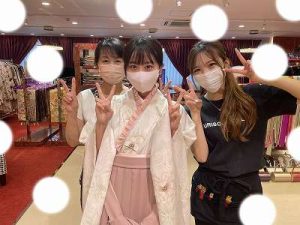 卒業式　袴　かわいい