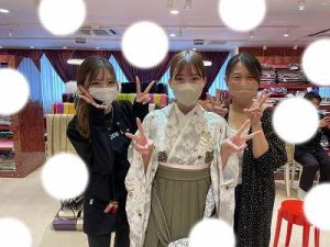 卒業式　袴　かわいい