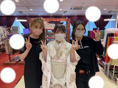 【TAKAZEＮ梅田本店】♡7日　袴＆お振袖姫ちゃん♡
