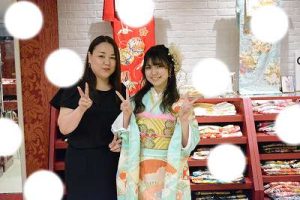 成人式　前撮り　梅田