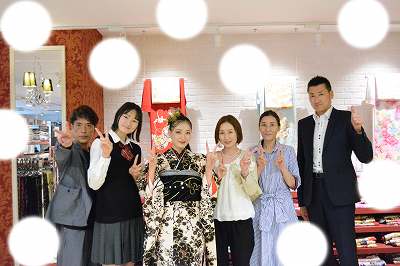 成人式　前撮り　梅田