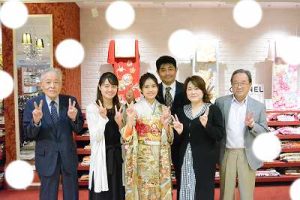 成人式　前撮り　梅田