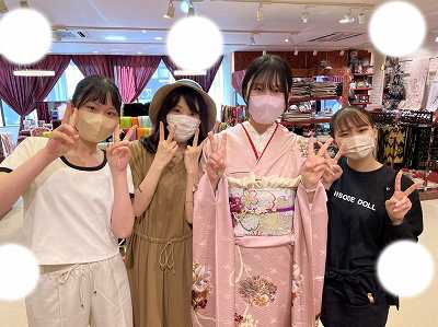 【TAKAZEN梅田本店】♡19日　袴＆お振袖姫ちゃん♡