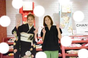 成人式　前撮り　梅田