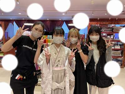 【TAKAZEＮ梅田本店】♡8日　袴＆お振袖姫ちゃん♡
