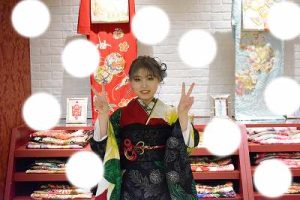 成人式　前撮り　梅田