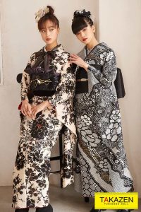 振袖　可愛い　成人式　お洒落　今どき　ヴィンテージ振袖